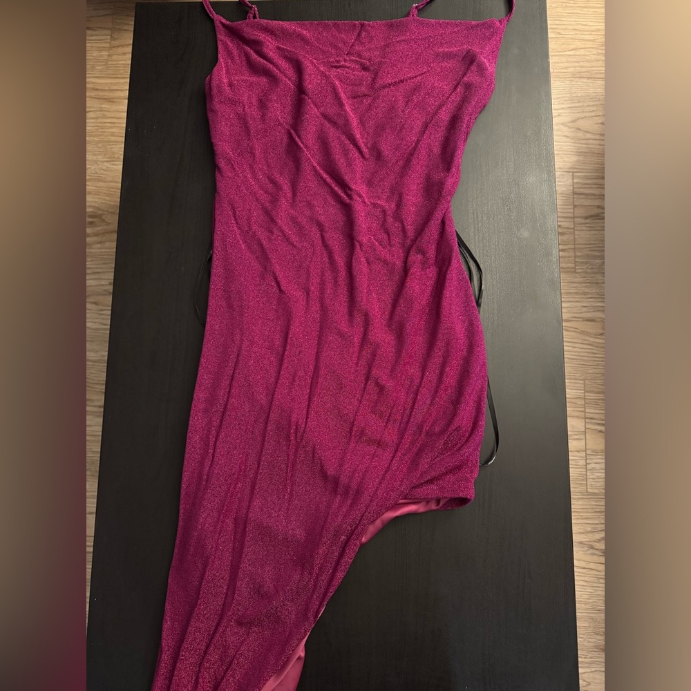 Forever 21 Hot Pink Glitter Dress